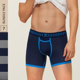 XYXX Men IntelliSoft Antimicrobial Micro Modal Pack of 7 Vibe Trunks XYTRNK7PCKN07-picture-29