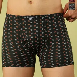 Dollar Bigboss Men Pack of 3 Assorted Printed Soft Combed Cotton Trunks MDTR-12-PO3-C1-picture-47