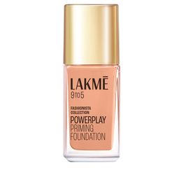 Lakme 9to5 Powerplay Priming Foundation, Built in Primer, SPF 20, Cool Rose, 25 ml-1