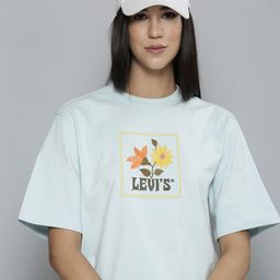 Levis Graphic Printed Embroidered Detailed Pure Cotton T-shirt-image-6