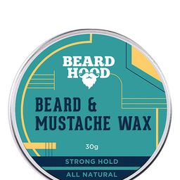Beardhood All Natural Mustache And Beard Wax For Strong Hold, Natural Musky Scent 30G-6