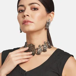 ATIBELLE Silver-Plated Peacock-Shaped Jewellery Set-picture-46