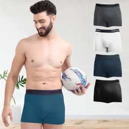 FREECULTR Pack Of 5 Mid-Rise Anti-Bacterial Sweat Proof Trunks FC-XT-T-AG-CW-MB-PB-POB-05-picture-15