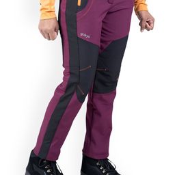 GOKYO Women Colorblocked Cold Weather Trekking & Outdoor Track Pants-image-17