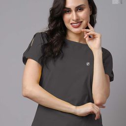 Friskers Pack of 2 Round Neck Short Sleeves Cotton Top-image-79
