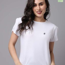 Friskers Pack Of 2 Round Neck Short Sleeves Cotton Tops-image-142