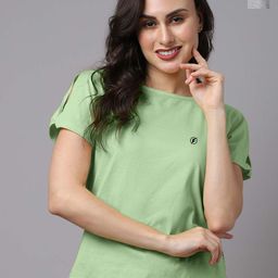 Friskers Pack of 2 Round Neck Short Sleeves Cotton Tops-image-137