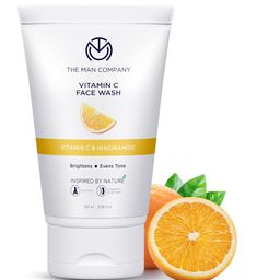 THE MAN COMPANY Vitamin C Face Wash with Turmeric & Moringa for Glowing Skin 100 ml-1