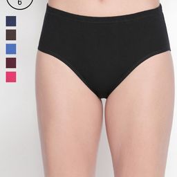 BODYCARE Women Pack of 6 Assorted Hipster Briefs E2D-6PCS-picture-57