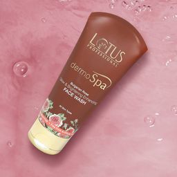 Lotus Herbals Sustainable Women DermoSpa Bulgarian Rose Face Wash 80 g-49