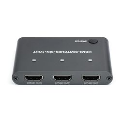 Waveshare HDMI 4K Switcher, 3 In 1 Out, One-Click Switch image 2