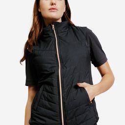 FOUGANZA By DecathlonWomen Sleeveless Horse Riding Down Jacket-image-12