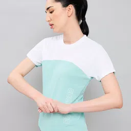 Technosport Colourblocked Antimicrobial Slim Fit Short Length T-shirt-image-50
