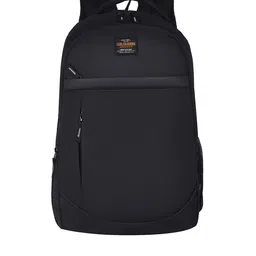 WildHorn Unisex Black Backpack with Compression Straps-36
