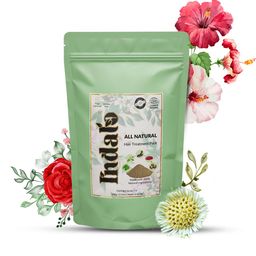 INDALO No Ammonia All-Natural Hair Treatment Pack for Conditioning Hair Growth - 100 g-20