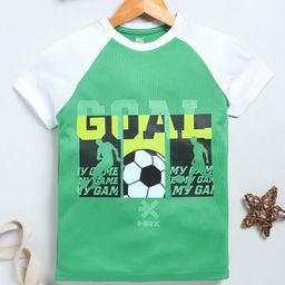 HRX by Hrithik Roshan Boys Typography Printed Rapid Dry Sports T-shirt-picture-46