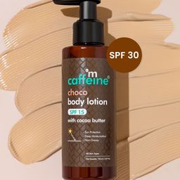 MCaffeine Choco Body Lotion With SPF 15 & Cocoa Butter For Sun Protection - 150ml-23