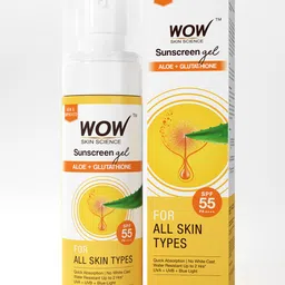 WOW SKIN SCIENCE Sunscreen Matte Finish SPF 55 PA+++ for Very High Broad Spectrum - 100 ml-29