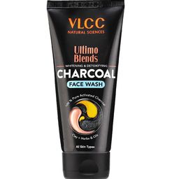 VLCC Unisex Ultimo Blends Whitening & Detoxifying Charcoal Face Wash 100 ml-0