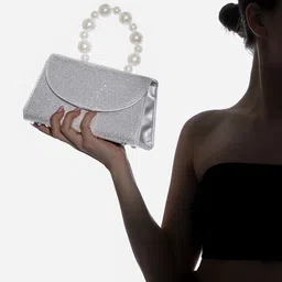 HAUTE SAUCE by Campus Sutra Textured Leather Structured Shoulder Bag-36