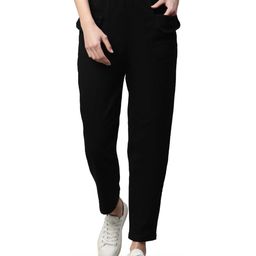 Global Republic Women Relaxed Straight Leg Wrinkle Free Mid-Rise Regular Trousers-image-62