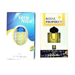 RAVIOUR LIFESTYLE Set Of 2 Very Nice & Royal Prophecy Alcohol Free Attar- 8 ml Each-45
