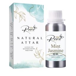 THE RUPAWAT Perfumery House Mint Jasmine Natural & Alcohol-Free Attar - 50 ml-14