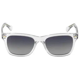 United Colors of Benetton Men Blue Lens & White Wayfarer Sunglasses with UV Protected Lens-13