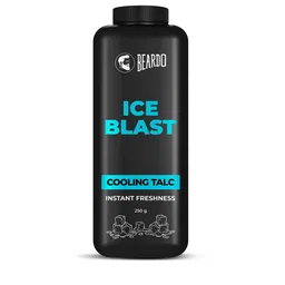 BEARDO Men Ice Blast Cooling Talc Powder - Instant Freshness with Menthol & Vit E - 250g-23