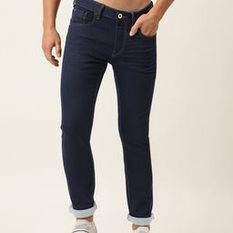 Flying Machine Men Blue Jackson Slim Fit Mid-Rise Stretchable Jeans-image-99