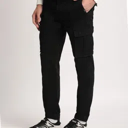 THE BEAR HOUSE Men Mid-Rise Regular Fit Cargos Trousers-image-69