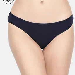 Inner Sense Women Pack Of 2 Navy Blue Organic Cotton Antimicrobial Sustainable Bikini IMPC004-image-29