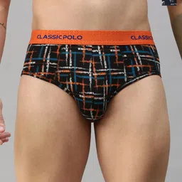 Classic Polo Men Pack Of 2 Printed Knitted Anti-Odour Short Briefs AOP-01-PK2-picture-18