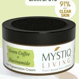 MYSTIQ LIVING Green Coffee Blemish Clear Face Moisturising Cream For Pigmentation - 50g-23