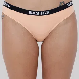 BASIICS by La Intimo Women Striped Mid-Rise Anti Microbial Bikini Briefs BCPBR02-image-68