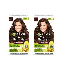 Garnier Set of 2 Color Naturals Creme Hair Color - Brown 4-19