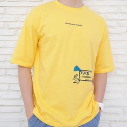 Kook N Keech Striking Bright Printed Oversized T-shirt-image-14