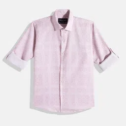 CHARCHIT Boys Comfort Printed Pure Cotton Casual Shirt-image-29