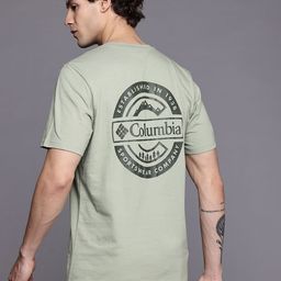 Columbia Pure Cotton Rapid Ridge Typography Printed T-shirt-picture-23