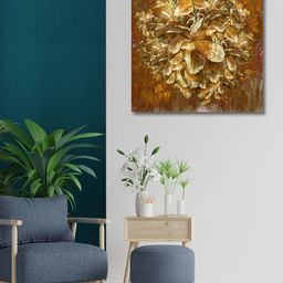 OLIVE TREE Brown & Green Canvas Other Painting Wall Art-picture-48