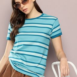 DILLINGER Striped Yarn Dyed T-shirt-image-97