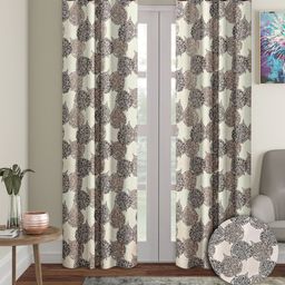 Cortina Black & White 2 Pieces Quirky Printed Door Curtains-18