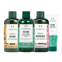 THE BODY SHOP Set of 2 Shower Gel With Face Wash & Scrub-image-24
