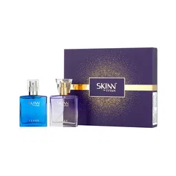 SKINN by Titan Set of 2 Verge & Sheer Mini Gift Set Perfumes for His & Her-41