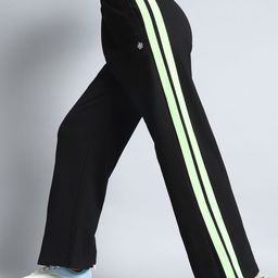 CULT Women Black Dance Flow Trackpants-49