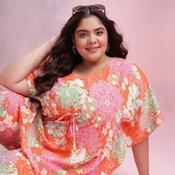 Dressberry Curve Plus Size Printed Co-Ords-picture-50