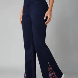 DOLCE CRUDO Women Bootcut High-Rise Stretchable Jeans-picture-32