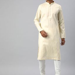 Manthan Men Self Design Regular Kurta with Churidar-picture-24