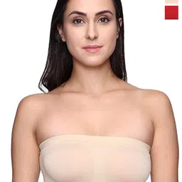 INDIROCKS Pack Of 2 Non-Wired Full Coverage Strapless Non Padded Stretchable Tube Bra-8
