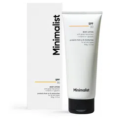 Minimalist SPF 30 Body Lotion with Green Tea Extracts, Vitamin E & Glycerin - 150 g-97